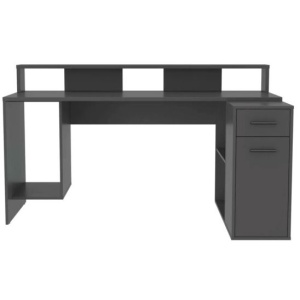Стол компьютерный SKILL-2 160*65*91,7, антрацит
