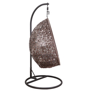 Кресло подвесное Bounty, коричневый, искусственный ротанг + подушка