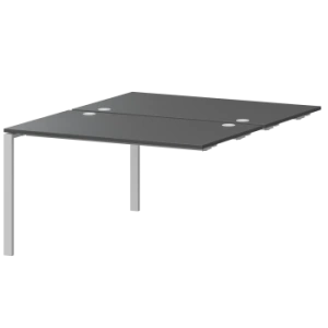 Модуль двойной на 2 рабочих места Арго-М АМБЭ-002.60 Антрацит/Белый