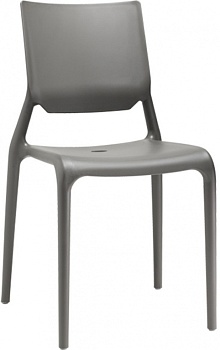 Стул пластиковый Sirio графит