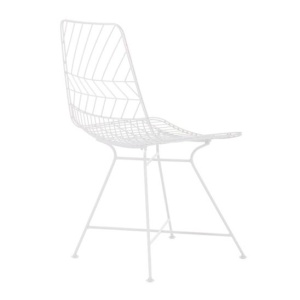 Стул полубарный Баксан, белый