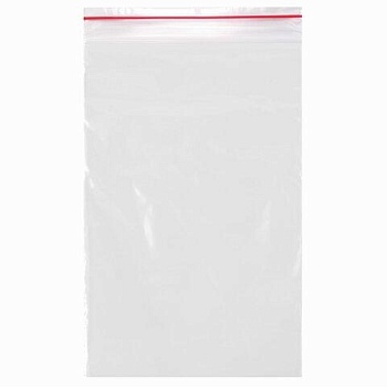 Пакеты с замком "зиплок" (гриппер), комплект 100 шт., 120х170 мм, ПВД, толщина 35 микрон, BRAUBERG, 606212