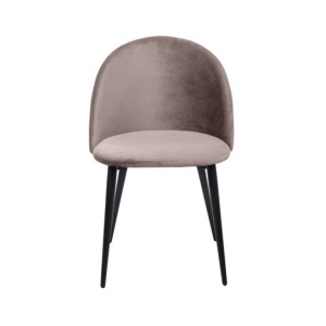 Cтул Thomas бархат пепельно-бежевый