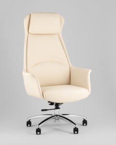 Кресло руководителя TopChairs Viking NEW бежевое