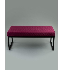 Банкетка Марсей 95-44 (бордовый/черный)