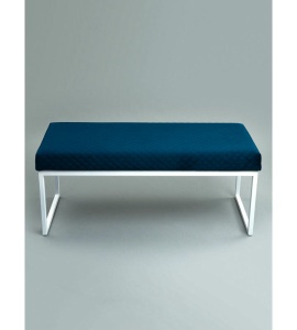 Банкетка Марсей 95-44 (синий/белый)