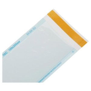 Пакет комб. самокл. ВИНАР СТЕРИТ, комплект 100 шт., для ПАР/ГАЗ стерилизации, 100х200