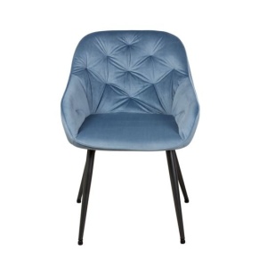 Обеденный стул Регент, пудрово-синий