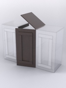 Хлопушка "ОРНАМЕНТ" №1, Дуб Венге