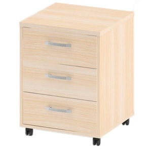 Комплект Хайтон для рабочего места 2-ч сотрудников, молочный дуб