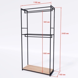 Стеллаж для одежды ARMADIO-24120-04