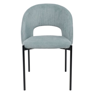 Стул ELSA, мятный велюр Fjord 74/черный