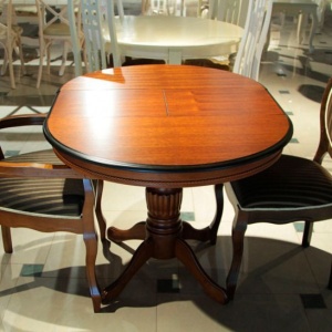 Стол Прато раскладной, темный орех