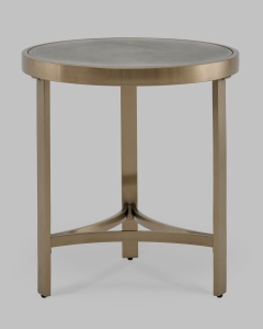 Журнальный столик Адриана 50*50 см серая керамика