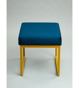 Банкетка Марсей 40-44 (синий/золото)