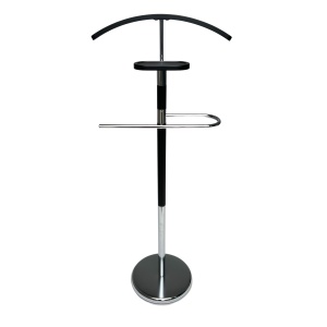 Вешалка напольная костюмная Ian, черный, хром