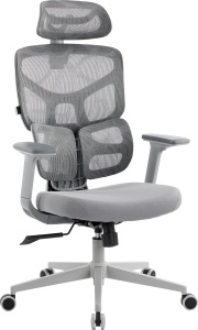 Эргономичное кресло Everprof Omega Grey (Омега Грэй) Сетка Серый