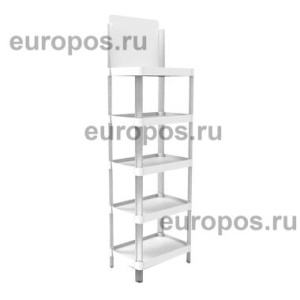 Пластиковый дисплей UNIFLEX с прозрачными опорами