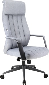 Премиум кресло Everprof Shanghai (Шанхай) Ткань Серый