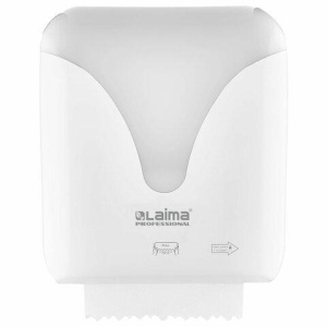 Диспенсер для полотенец в рулонах с автоотрезом листа EXTRA LAIMA PROFESSIONAL, (Система H1), 607765