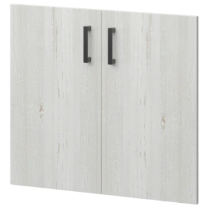 Двери из ЛДСП к широким стеллажам Аргентум НТ-600.2.Ф.Ч Сосна винтер