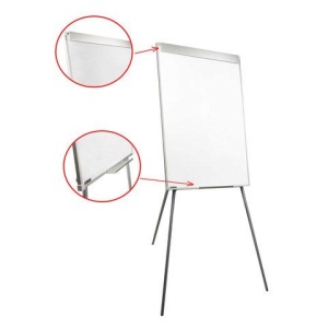 Доска-флипчарт магнитно-маркерная (70х100 см), BRAUBERG стандарт, 235526