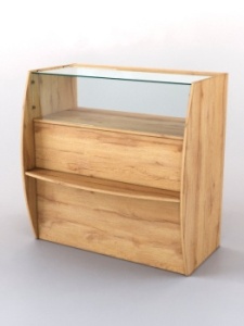 Прилавок "СЭНДИ" №2, Дуб Золотистый U1148