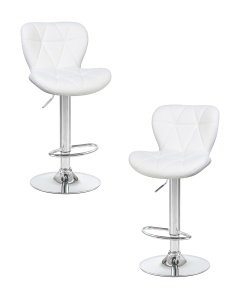 Набор 2 шт Стул барный DOBRIN BARNY, белый