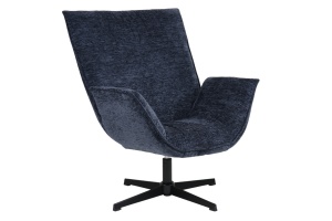 Кресло Hyfel темно-синий шенилл