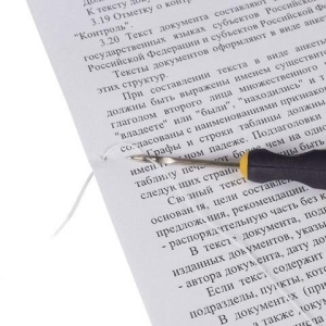 Набор для прошивки документов (шило с ушком, нить 60 м), в блистере, STAFF, 605383