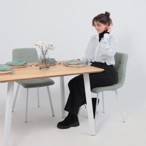 Столешница МАЙОН, 120*80, дуб натуральный ПР-2 DSW (Т27) (02)