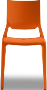 Стул пластиковый Sirio оранжевый
