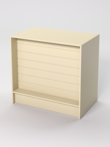 Прилавок "ЭКОНОМ" №1-ЭП (900мм), Крем Вайс