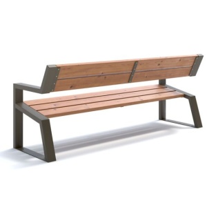 Скамья парковая «Mountain» 2000 мох