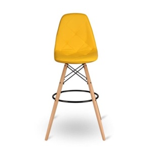 Cтул Eames DSW ECO Барный Желтый
