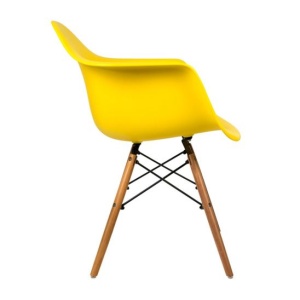 Стул Eames DAW желтый