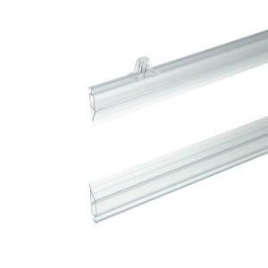 Комплект профилей для плакатов GRIPPER-SET, длина 600мм, прозрачный