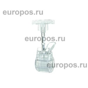 Держатель пластиковой рамки универсальный CLAMP-T, цвет прозрачный