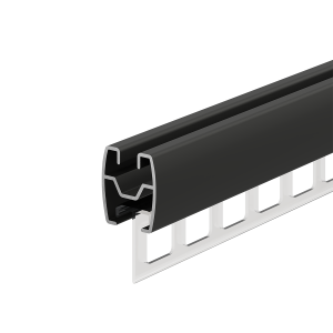 Профиль алюминиевый подвесной ECOTRACK-2000, черный