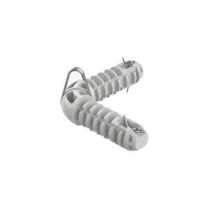 Соединитель пластиковый AIR-L-FIX, цвет серый