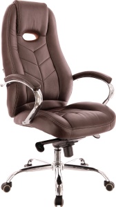 Кресло Everprof Drift (Дрифт) M Экокожа Коричневый