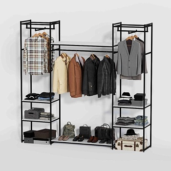 Стеллаж Лофт для одежды КБ-2210