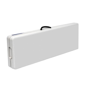 Скамья пластиковая разборная 180 серая