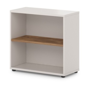 Стеллаж низкий широкий T-62 Лавана - Lavana цвет Таксония медовая и Бежевый песок