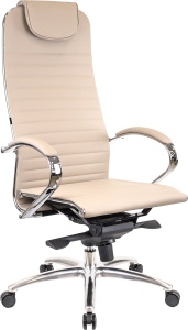 Кресло Everprof Deco (Дэко) Экокожа Бежевый