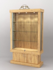 Витрина "Империя" №3-1, Дуб Золотистый