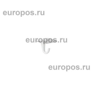 Крючок J-HOOK самоклеящийся на плоском основании 25х25 (100 шт. в упаковке)