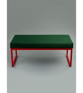 Банкетка Марсей 95-44 (зеленый/красный)