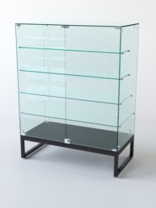 Прилавок "ЛОФТ СТИЛЬ" №109 (с дверками), Черный