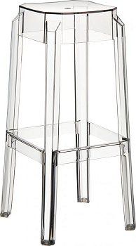 Табурет прозрачный барный Fox 75 прозрачный